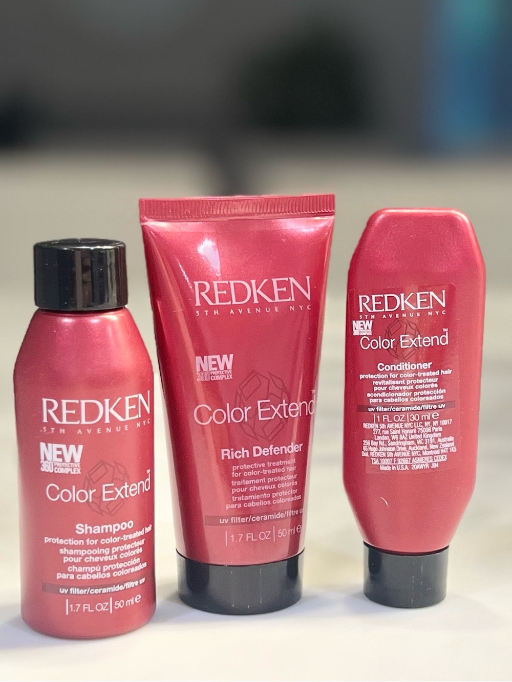 Redken Color Extend Kit Hair Care Set - Pink Bottles